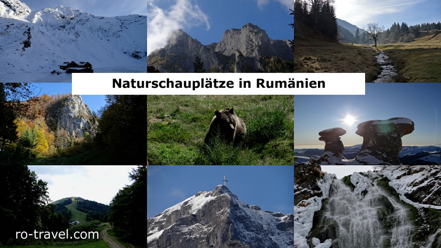 Natur Rumänien Berge, Seen, Wasserfälle, Wilde Tiere, wandern