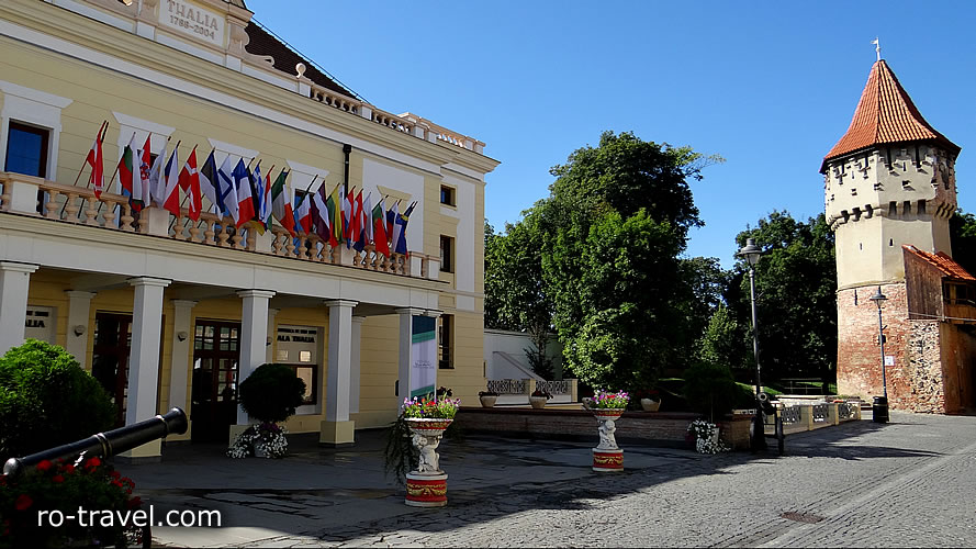 Hermannstadt (rum. Sibiu), 27.8.19, Das Rathaus, ritsch48