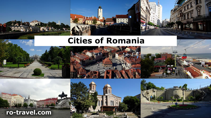 Cities of Romania