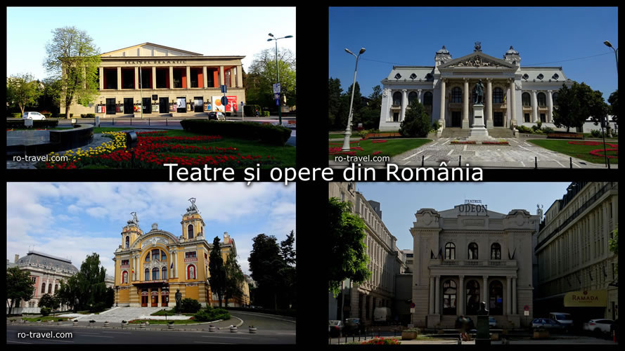 theaters, opera houses 