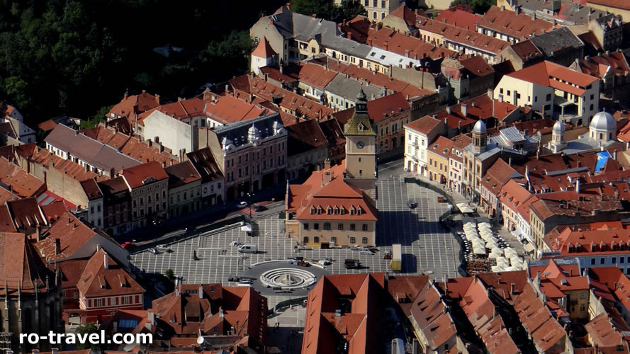 Historic old town of Brasov