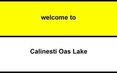 Calinesti Oas Lake