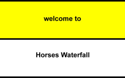 Horses Waterfall