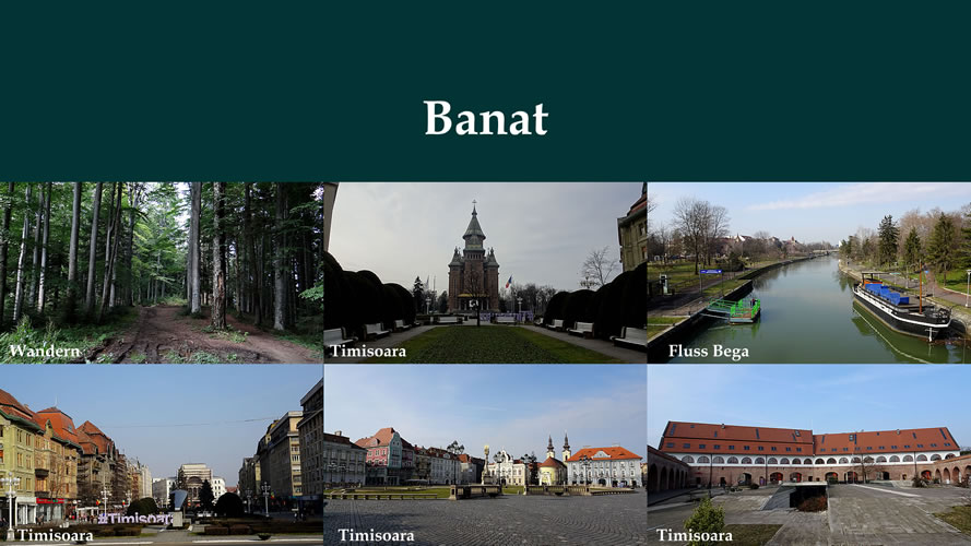 Banat Landesteil von Rumänien