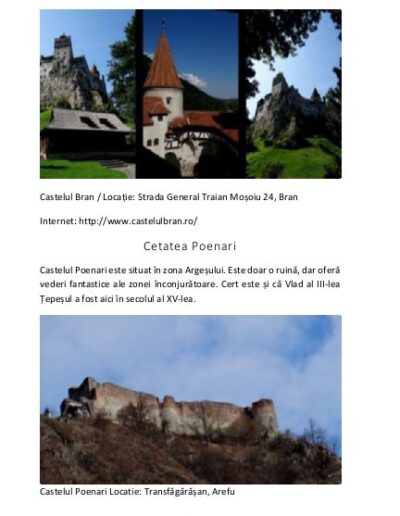 Ghid de calatorie Transilvania Castelul