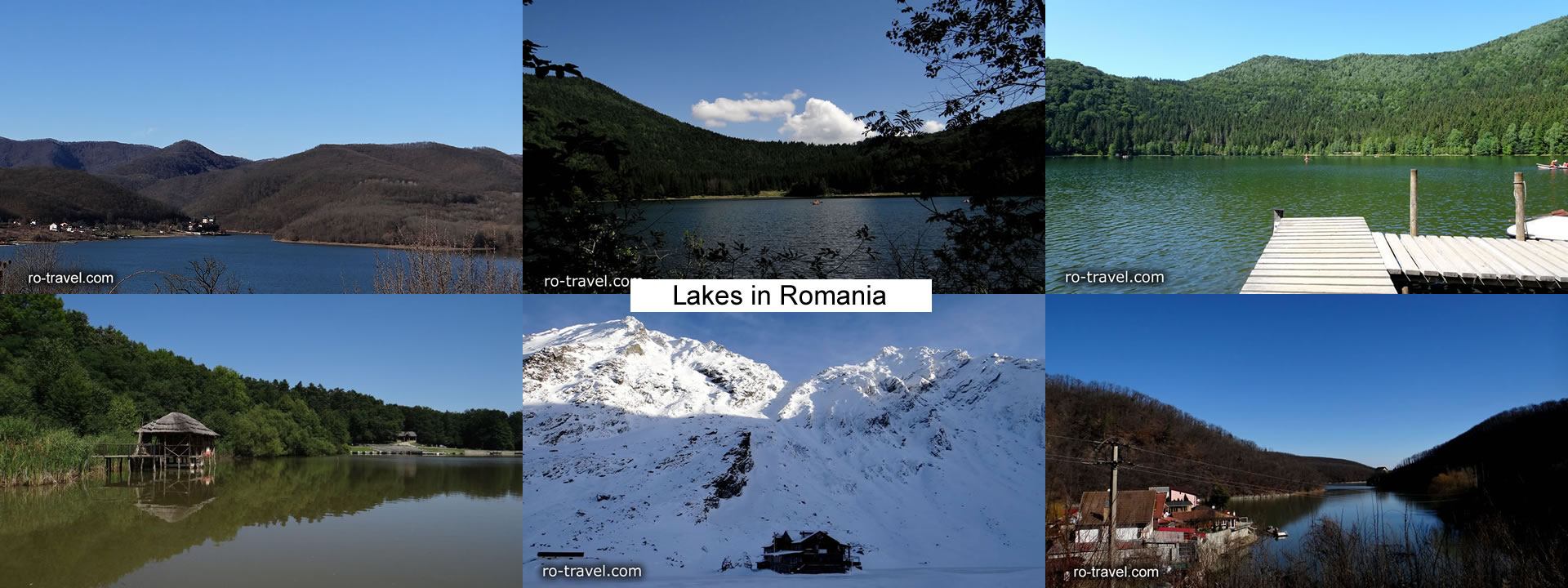 Lakes in Romania