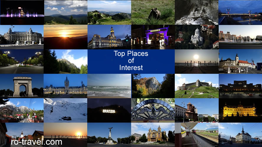 Top places of Interest