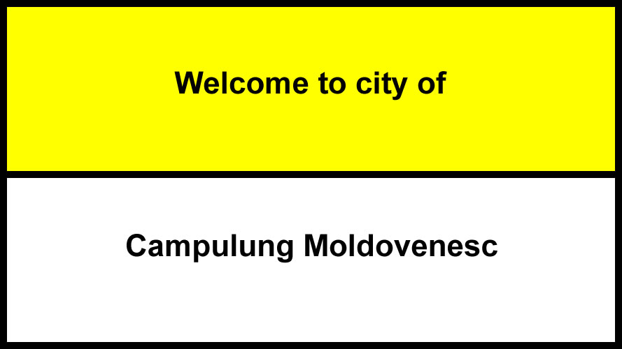 Welcome to Campulung Modovenesc