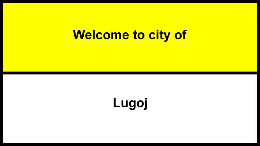 Welcome to Lugoj