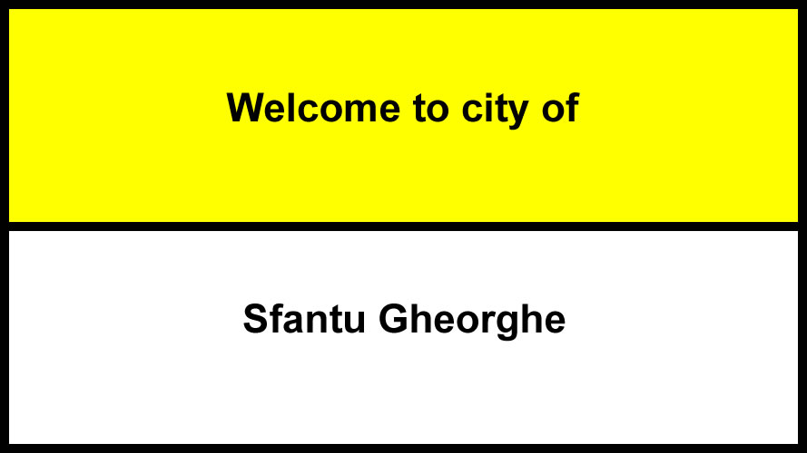 Welcome to Sfantu Gheorge
