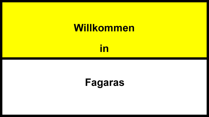 Willkommen in Fagaras